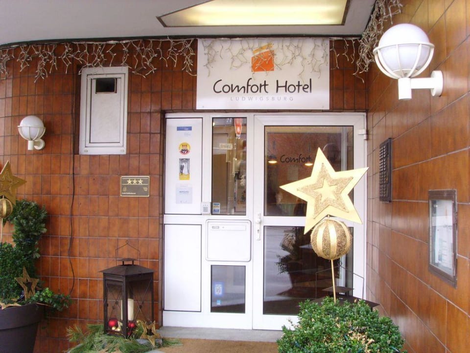 Eingang Comfort-Hotel Komfort Hotel Ludwigsburg