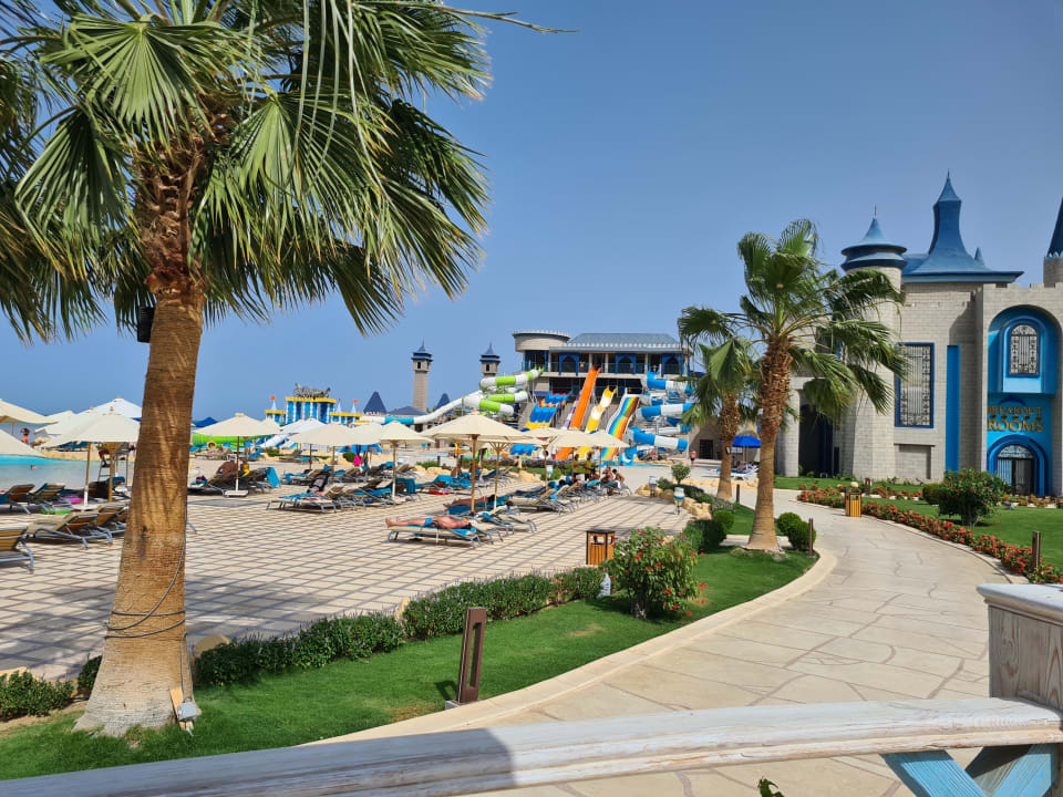 Ausblick Gravity Hotel & Aquapark Sahl Hasheesh