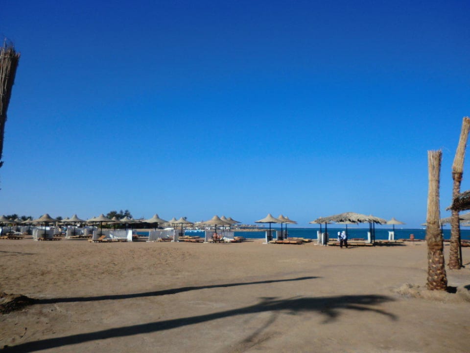 Strand der Anlage mit Blick auf die Makadi Bucht Stella Garden Resort & Spa, Makadi Bay