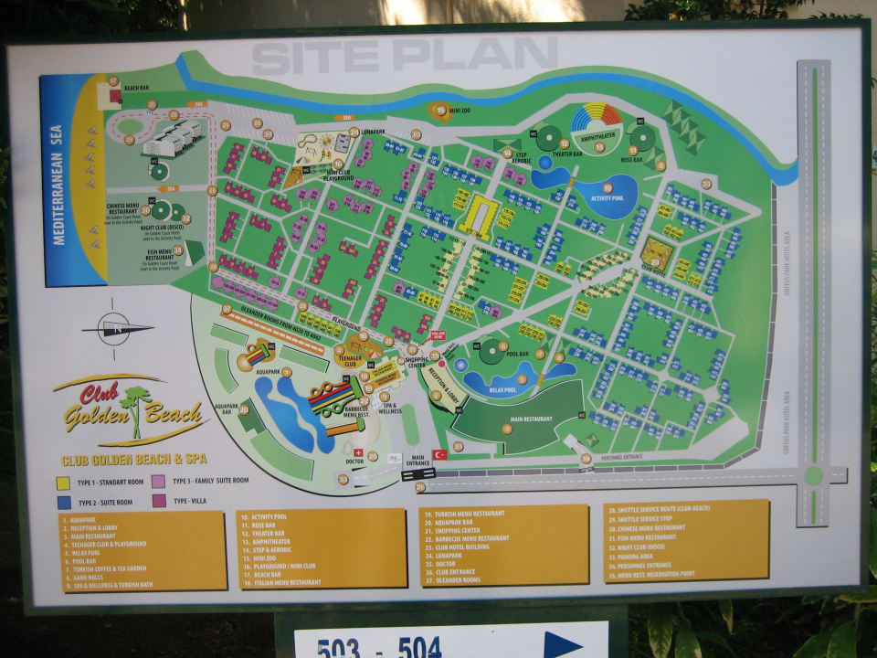 Mapa obiektu VONRESORT Golden Beach