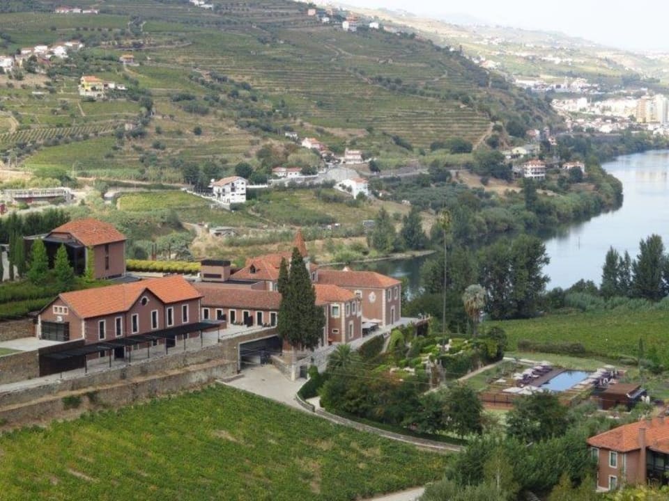 Blick aufs Hotel Six Senses Douro Valley