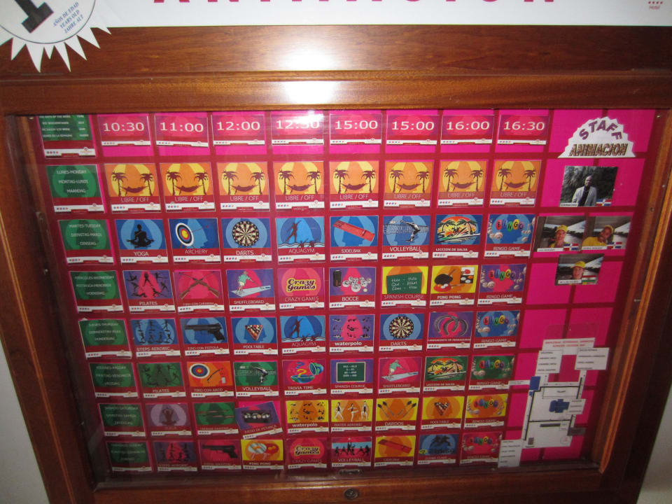 Animationsprogramm Hotel Costa Calero