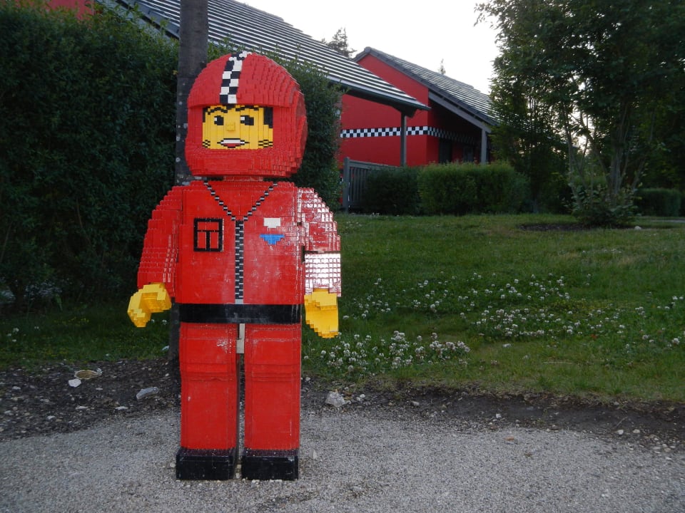 Eingang zu den Häusern LEGOLAND Feriendorf