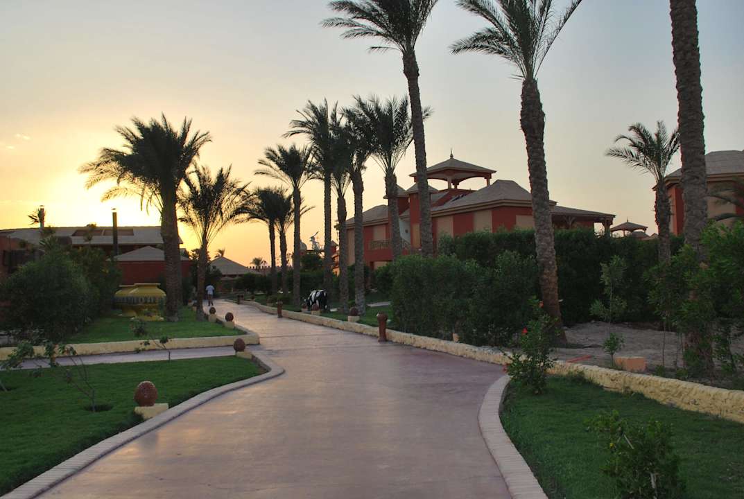 Blich in die Anlage Pickalbatros Alf Leila Wa Leila Resort - Neverland Hurghada
