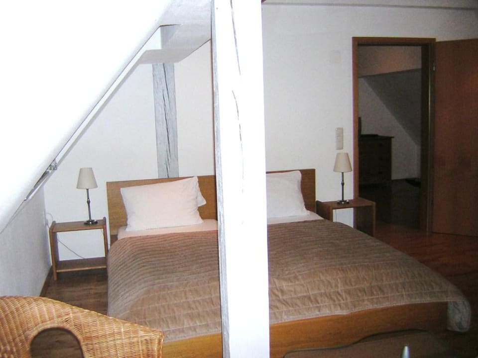 Zimmer unter dem Dach Pension Fuchsmühle