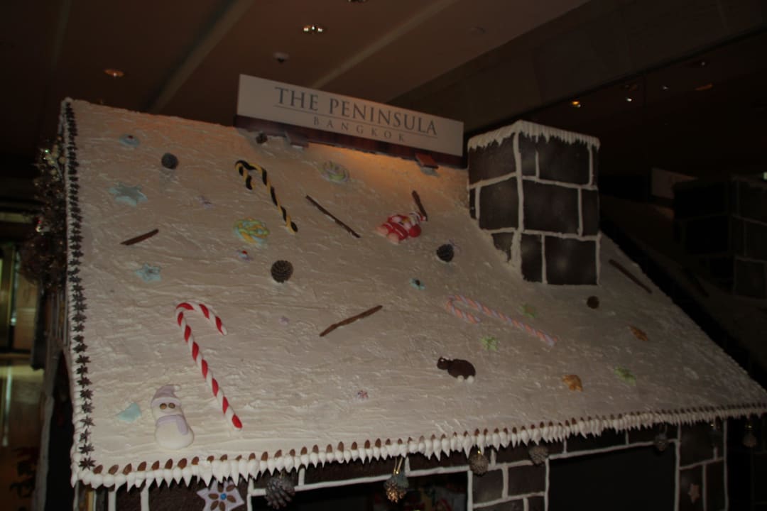 Lebkuchenhaus für Kinder Hotel The Peninsula Bangkok