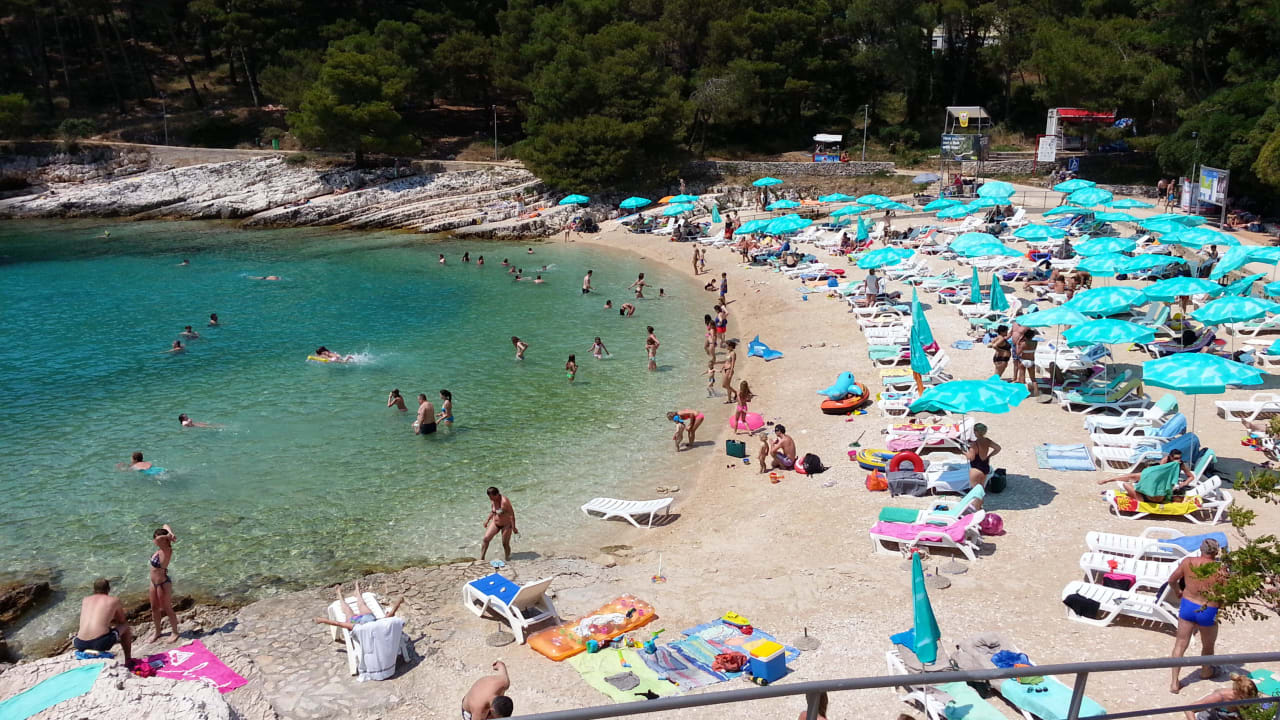 Strand vom Hotel Restaurant aus Hotel Aurora