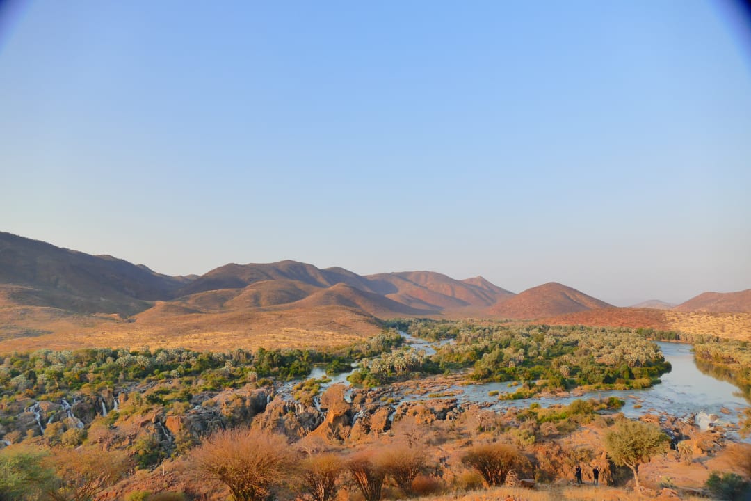 Ausblick Omarunga Epupa-Falls Camp