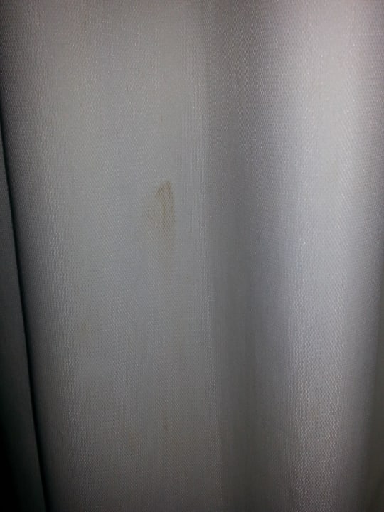 Verdreckte Vorhänge Hotel Royal South Beach