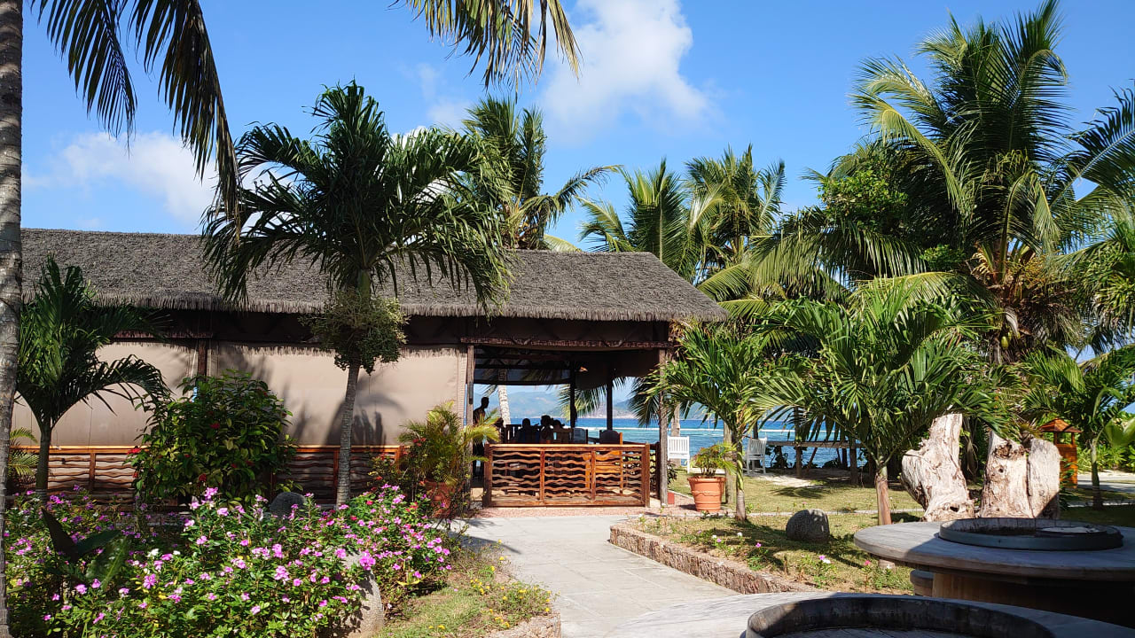 Gartenanlage La Digue Island Lodge