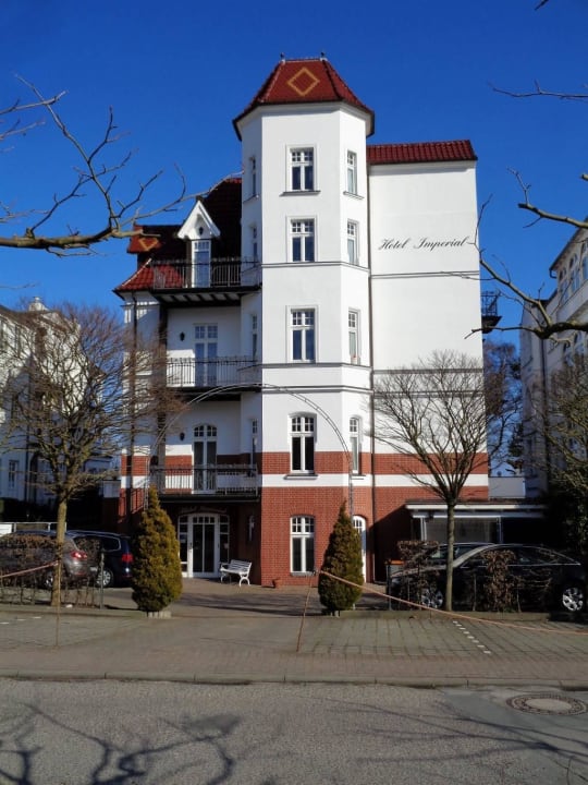 Rückansicht Hotel Imperial Binz