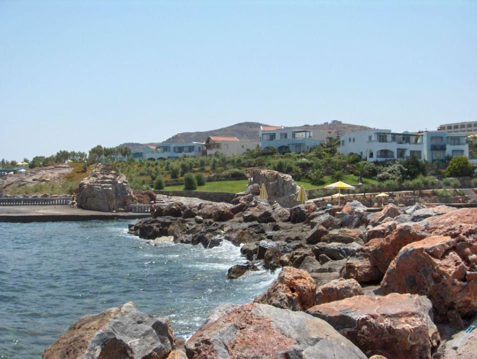 Kaimauer und Hotel Iberostar Selection Creta Marine