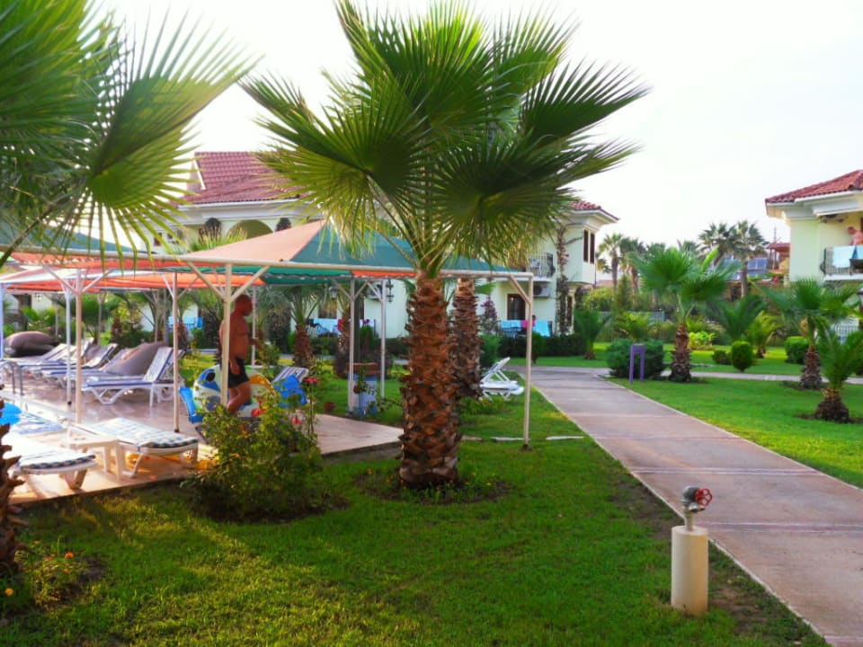 Blick vom Zimmer Club Tuana Fethiye