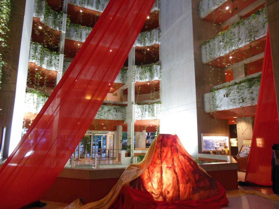 Im Hotel, Deko zu einer Veranstaltung Hipotels Mediterraneo