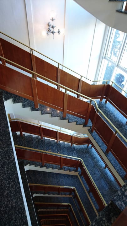 Treppenhaus im Retro-Look Best Western Ahorn Hotel Oberwiesenthal - Adults only