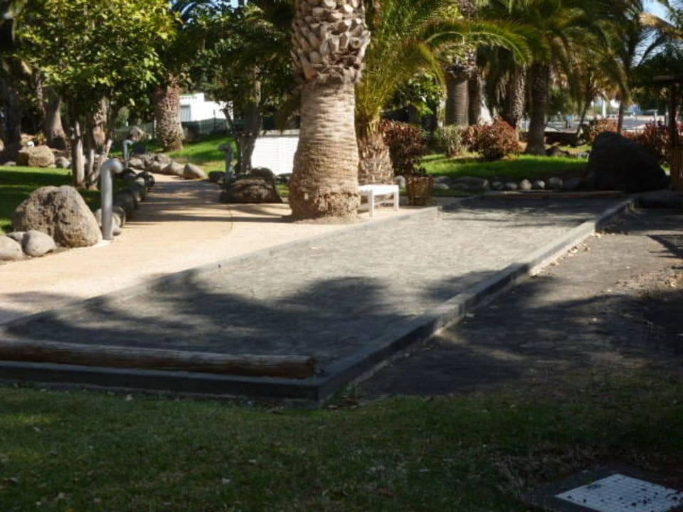 Terrain pour jeu des boules Hipotels La Geria