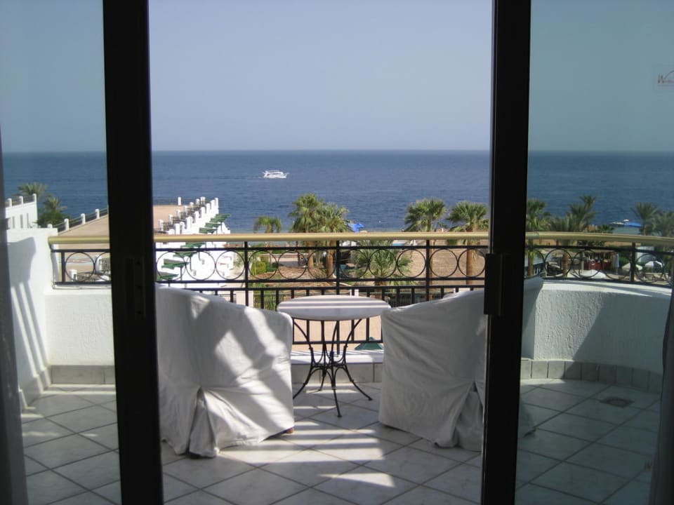 Toller Ausblick vom Zimmer Safir Sharm Waterfalls Resort