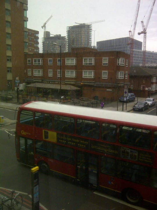 Ausblick 1.OG Novotel London Blackfriars