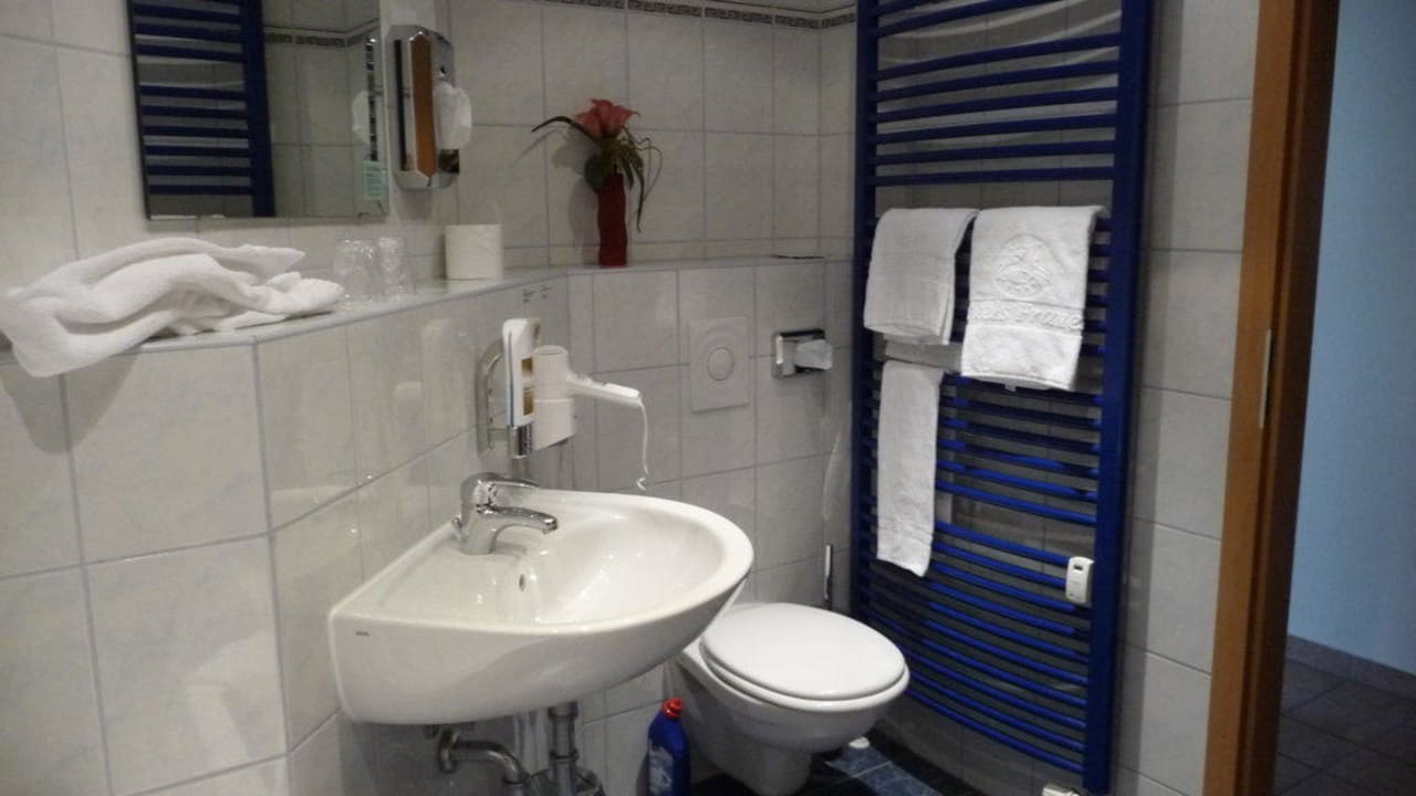 Badezimmer der 2-Raum-Suite Aparthotel Münzgasse