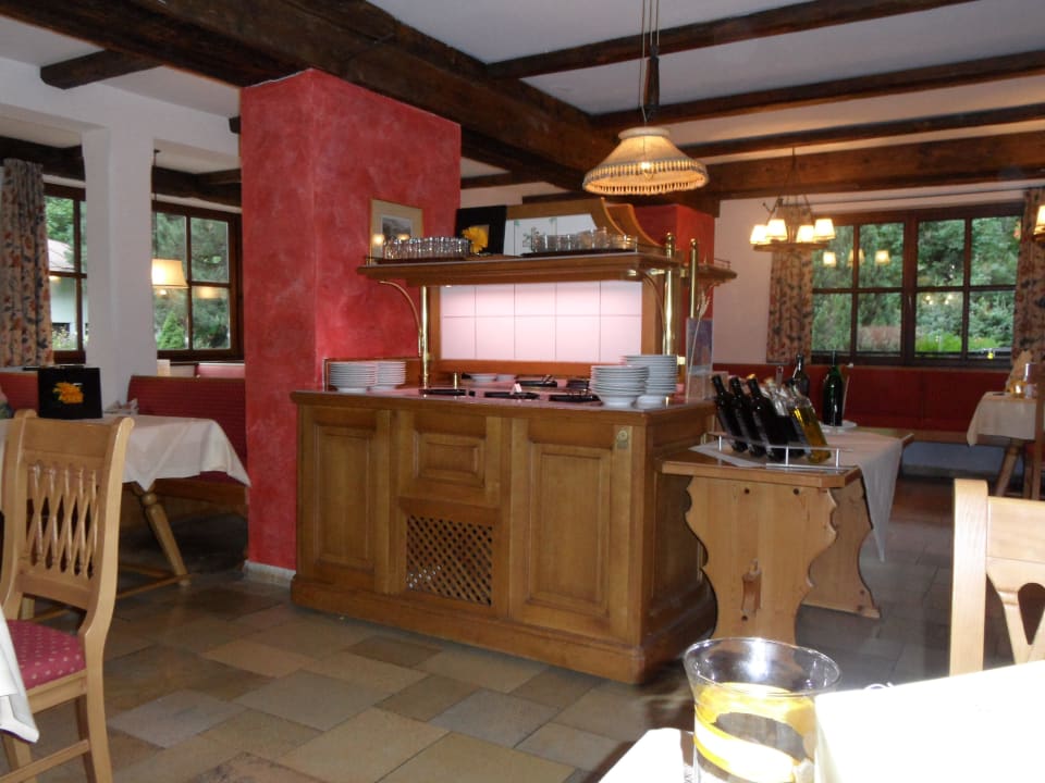 Restaurant mit Buffet Johannesbad Hotel St. Georg