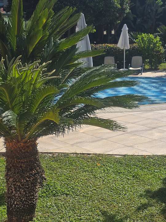 Gartenanlage Sunis Kumköy Beach Resort Hotel & Spa