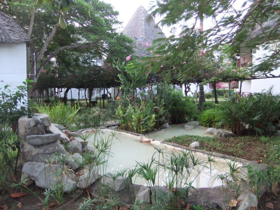 Kleiner Teich vor unserem "Haus" Neptune Village Beach Resort & Spa