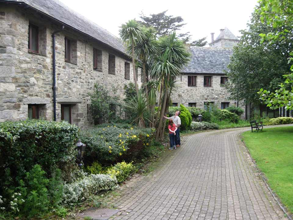 Auf dem Weg zum Familienzimmer Boringdon Hall Hotel