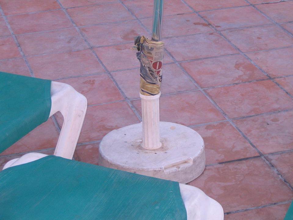 Sonnenschirm Chatur Playa Real Resort