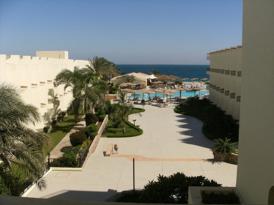 Aussicht vom Restaurant Palavrion Palm Beach Resort