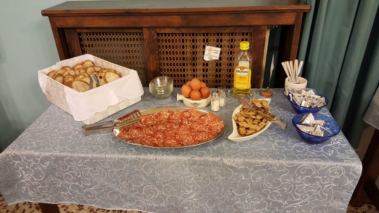 Auswahl und Ansichten beim Frühstück Hotel Astor