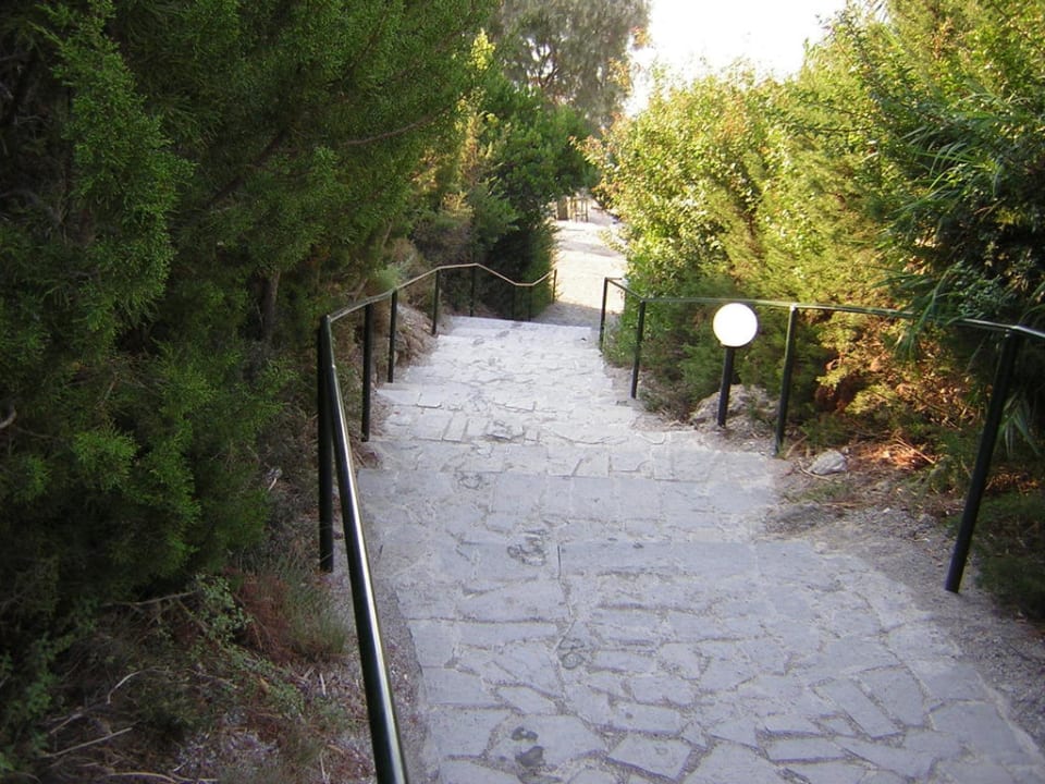 Weg zum Strand Rodos Princess Beach Hotel & Spa