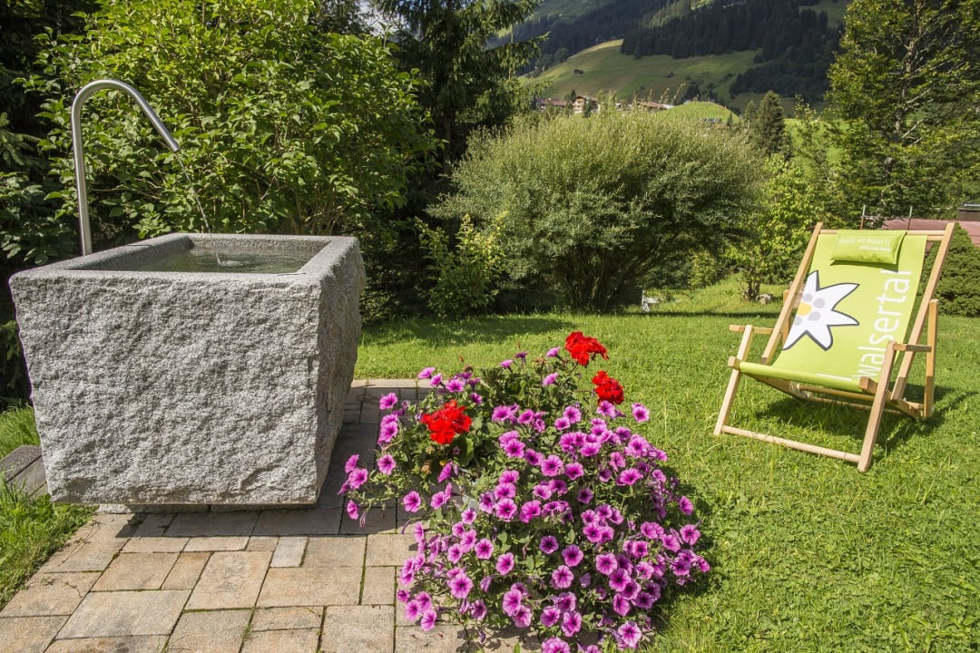 Gartenanlage Gästehaus Tannegg