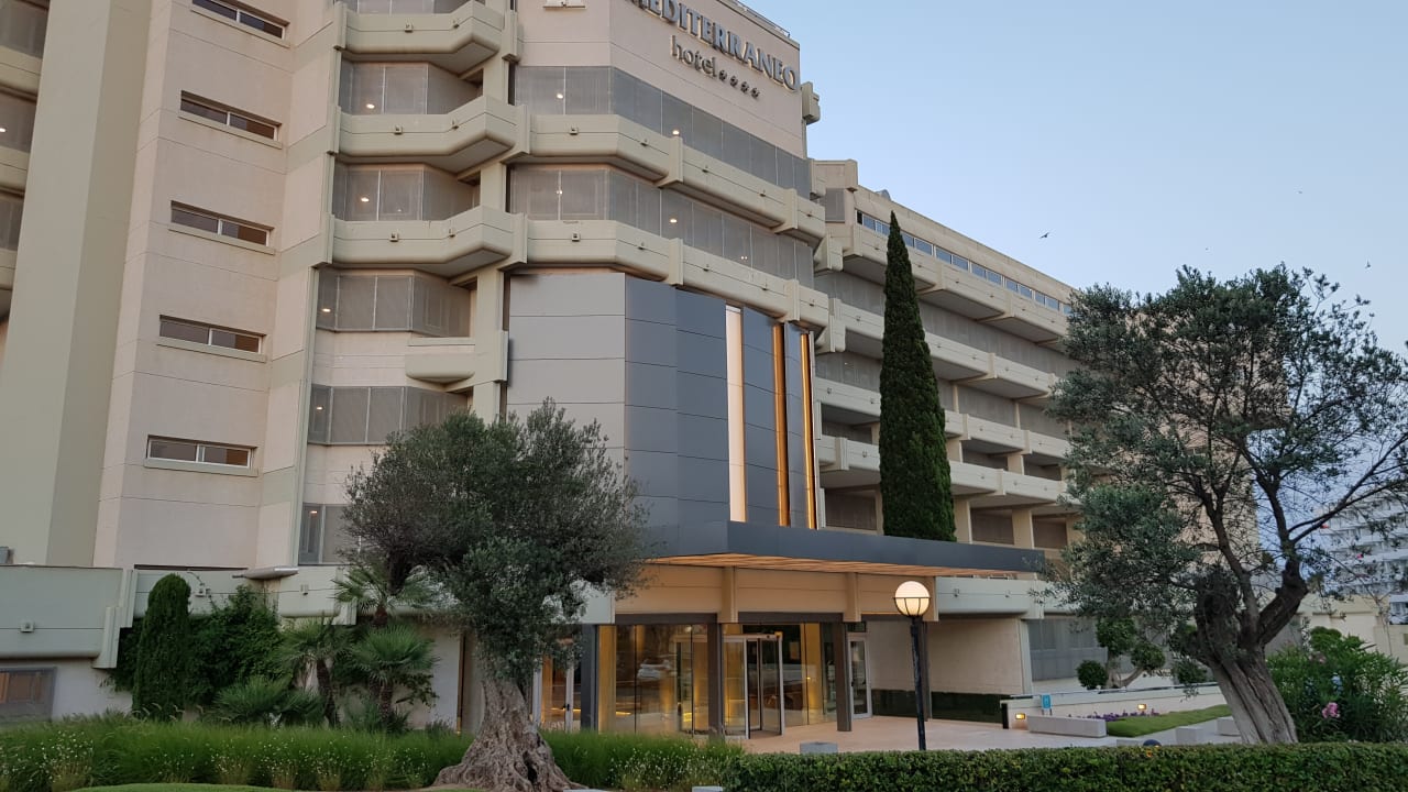 Außenansicht Hipotels Mediterraneo