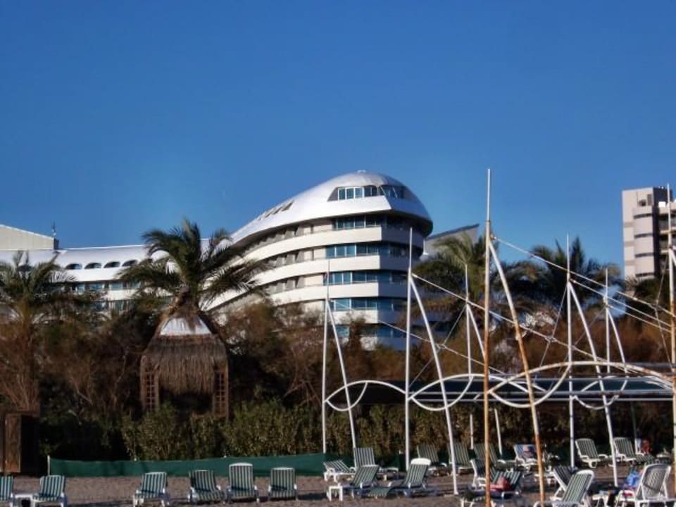 Vom Strand aus Concorde De Luxe Resort