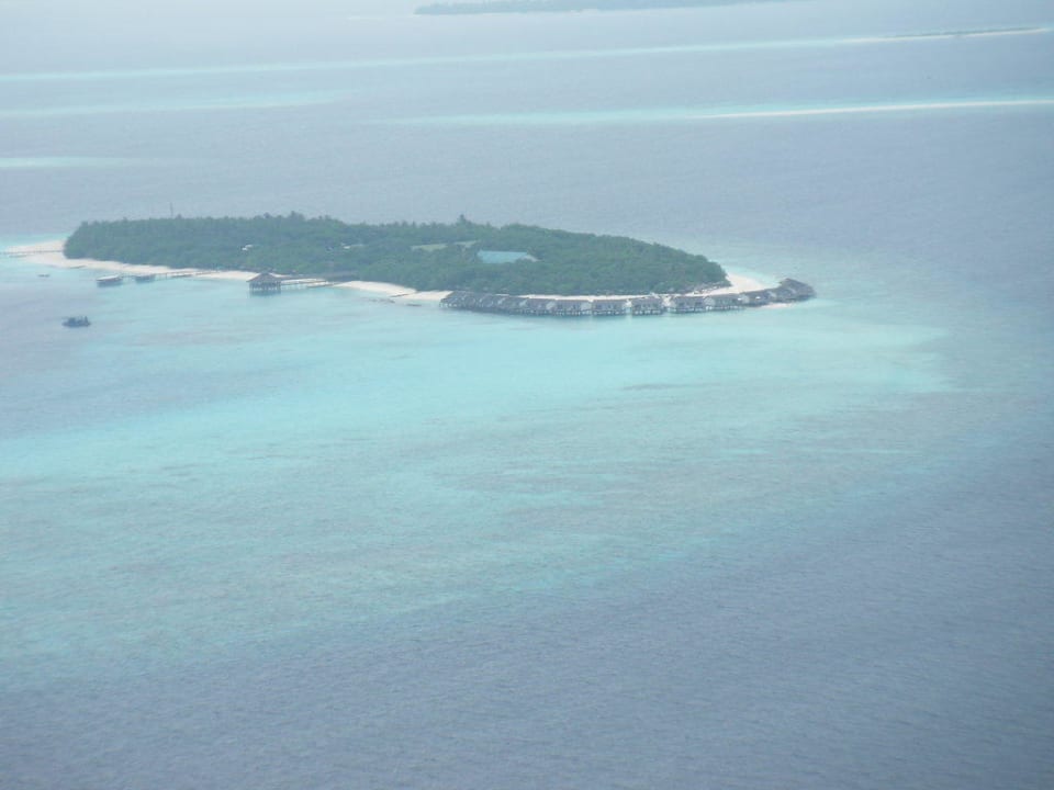 Anflug auf Reehti Beach NH Collection Maldives Reethi Resort