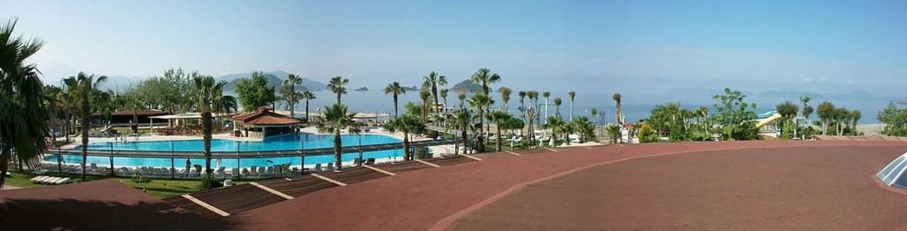 Super Panorama Aussicht Club Tuana Fethiye