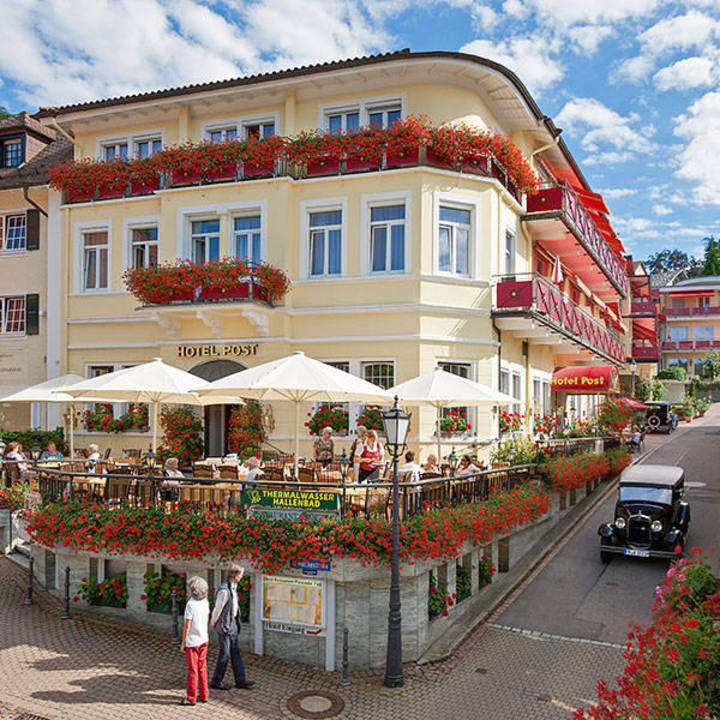 Hotel Post mit Sonnenterrasse Wellness-Privathotel Post an der Therme