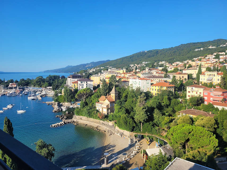 Ausblick Hotel Ambasador - Liburnia