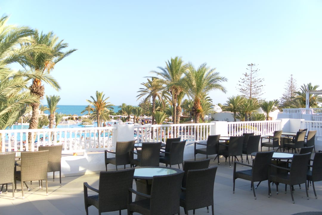 Terrasse Hotel El Mouradi Djerba Menzel
