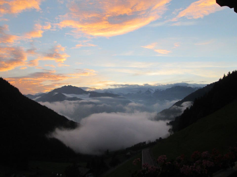 Blick vom Balkon Genießer- & Wanderhotel Jägerhof