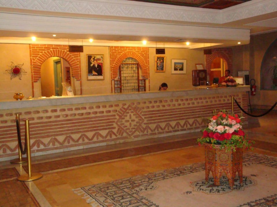 Rezeption Hotel Le Tazarkount