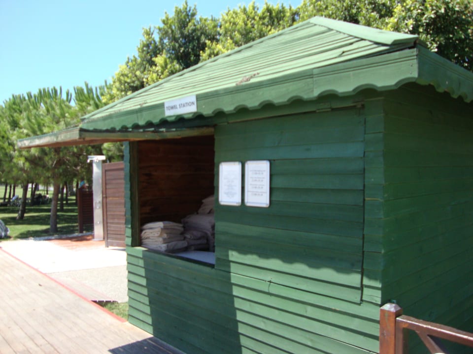 Handtuchausgabe Voyage Belek Golf & Spa