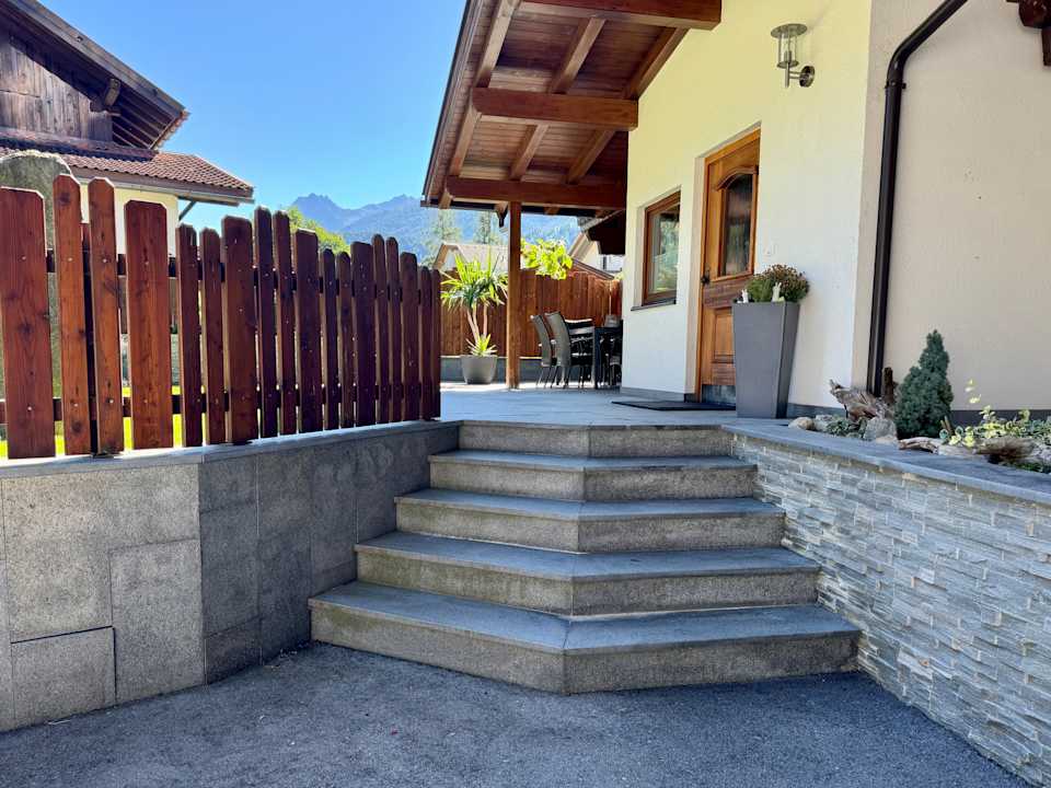 Außenansicht Ferienhaus Ban Brösign