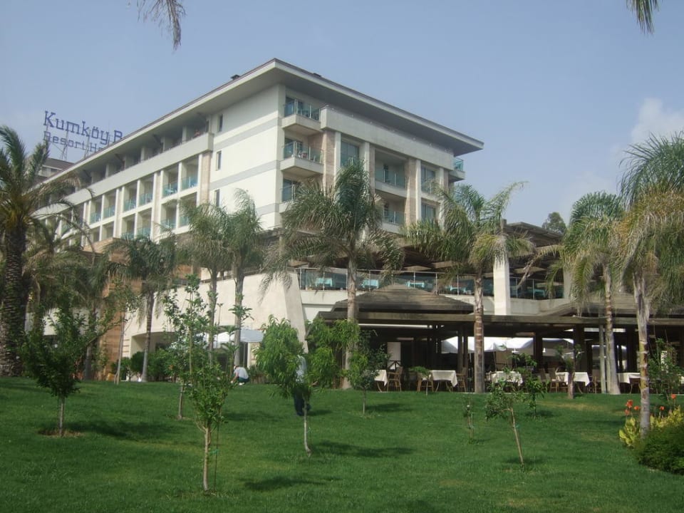 Teil des Haupthauses Sunis Kumköy Beach Resort Hotel & Spa