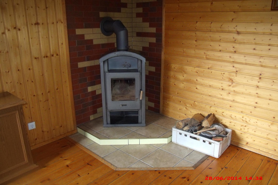 Kamin für kühlere Abende! Center Hotel Bronkow