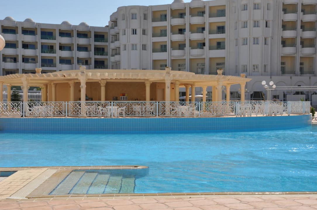 Blick auf das Manzeh Hotel El Mouradi Hammamet