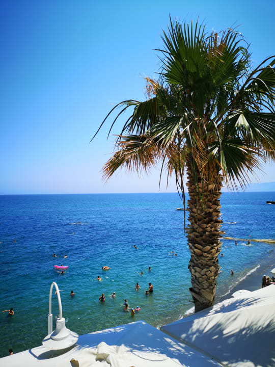 Ausblick Glaros Beach Hotel