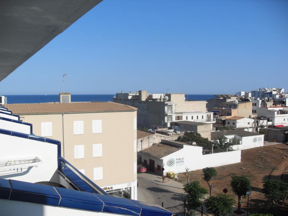 Blick aus dem Balkon Hotel Mariant