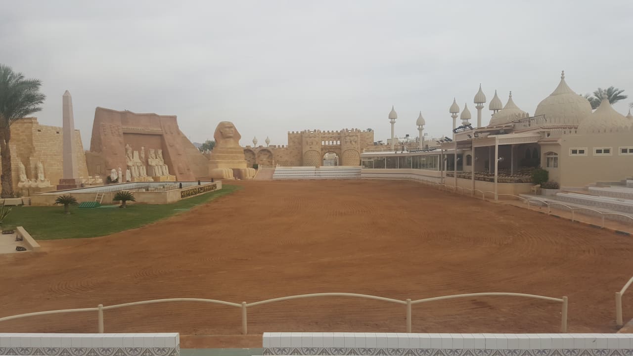 Die Arena wo der Show am Abend ist Pickalbatros Aqua Park Resort - Sharm El Sheikh