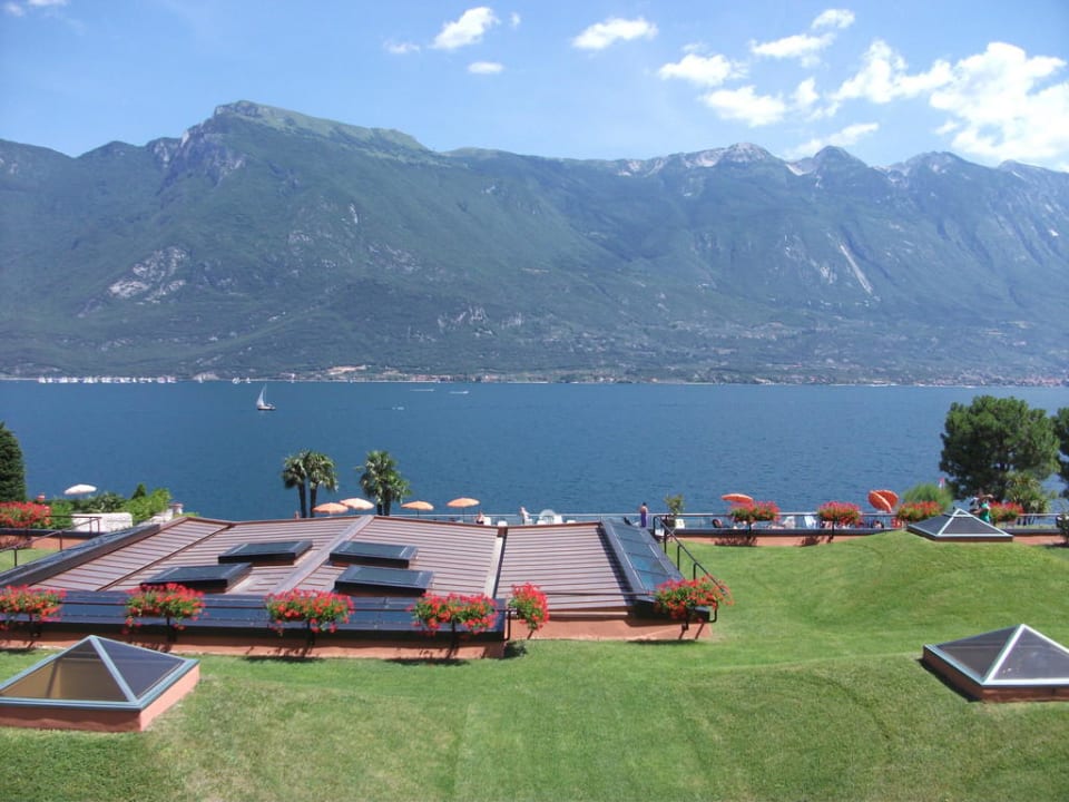 Blick vom Zimmer Hotel Du Lac